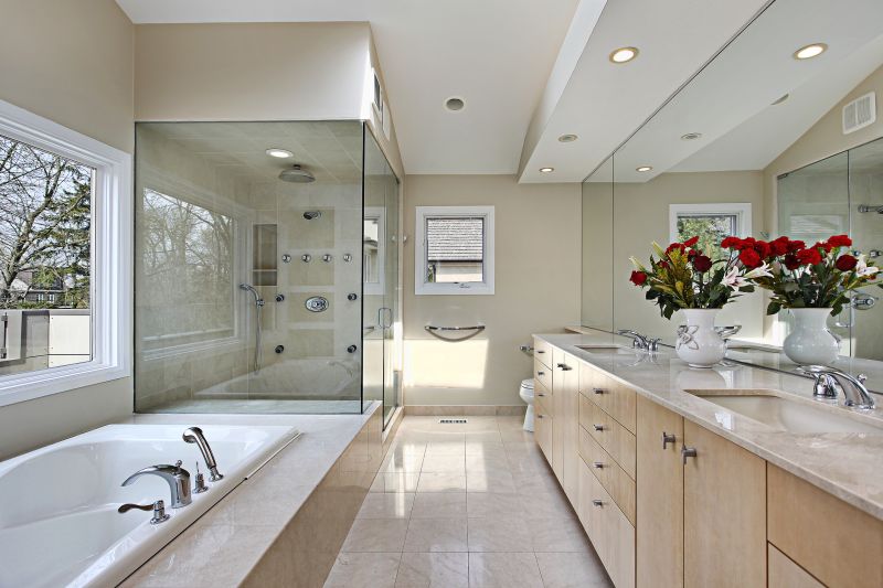 Contemporary Glass Showers